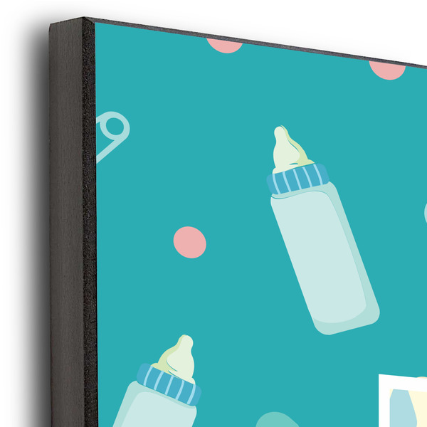 Baby Shower 20x24 Wood Print - Closeup