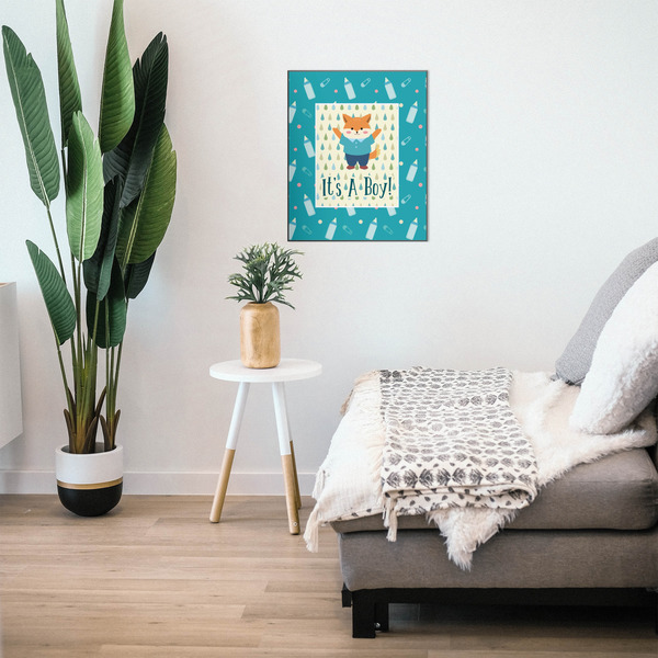 Baby Shower 20x24 Wood Print - In Context