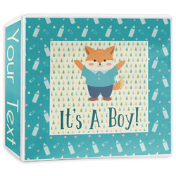 Baby Shower 3-Ring Binder - 3 inch (Personalized)