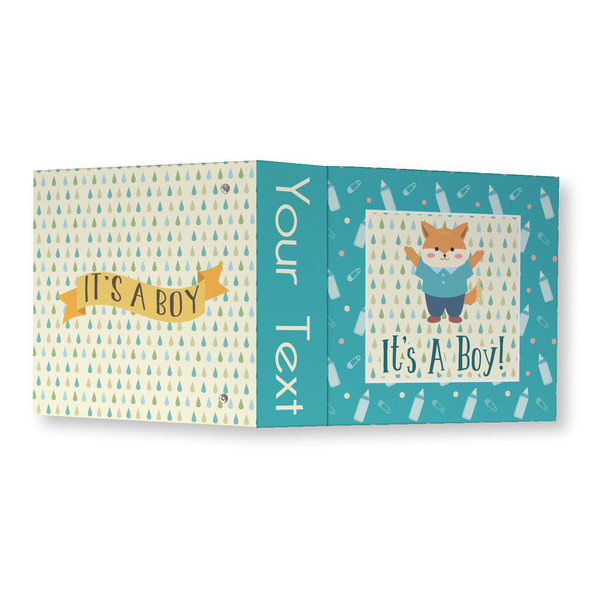 Baby Shower 3 Ring Binders - Full Wrap - 3" - OPEN OUTSIDE