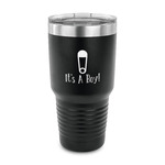 Baby Shower 30 oz Stainless Steel Tumbler - Black - Single Sided