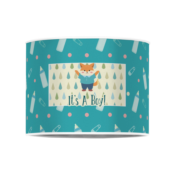 Baby Shower 8" Drum Lampshade - FRONT (Poly Film)
