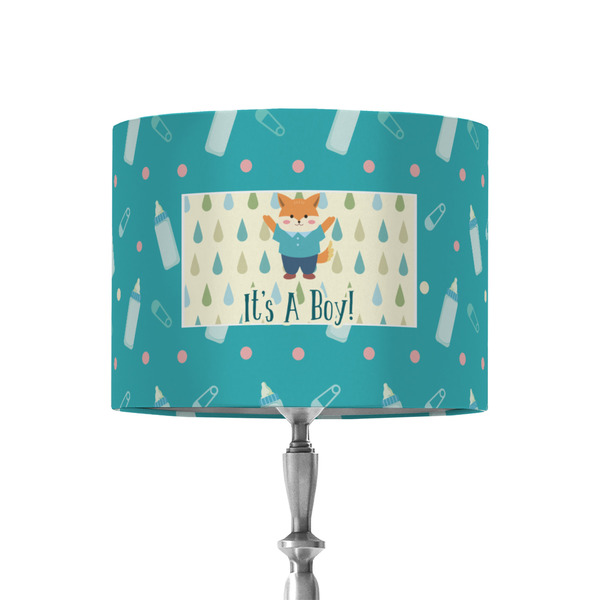 Custom Baby Shower 8" Drum Lamp Shade - Fabric