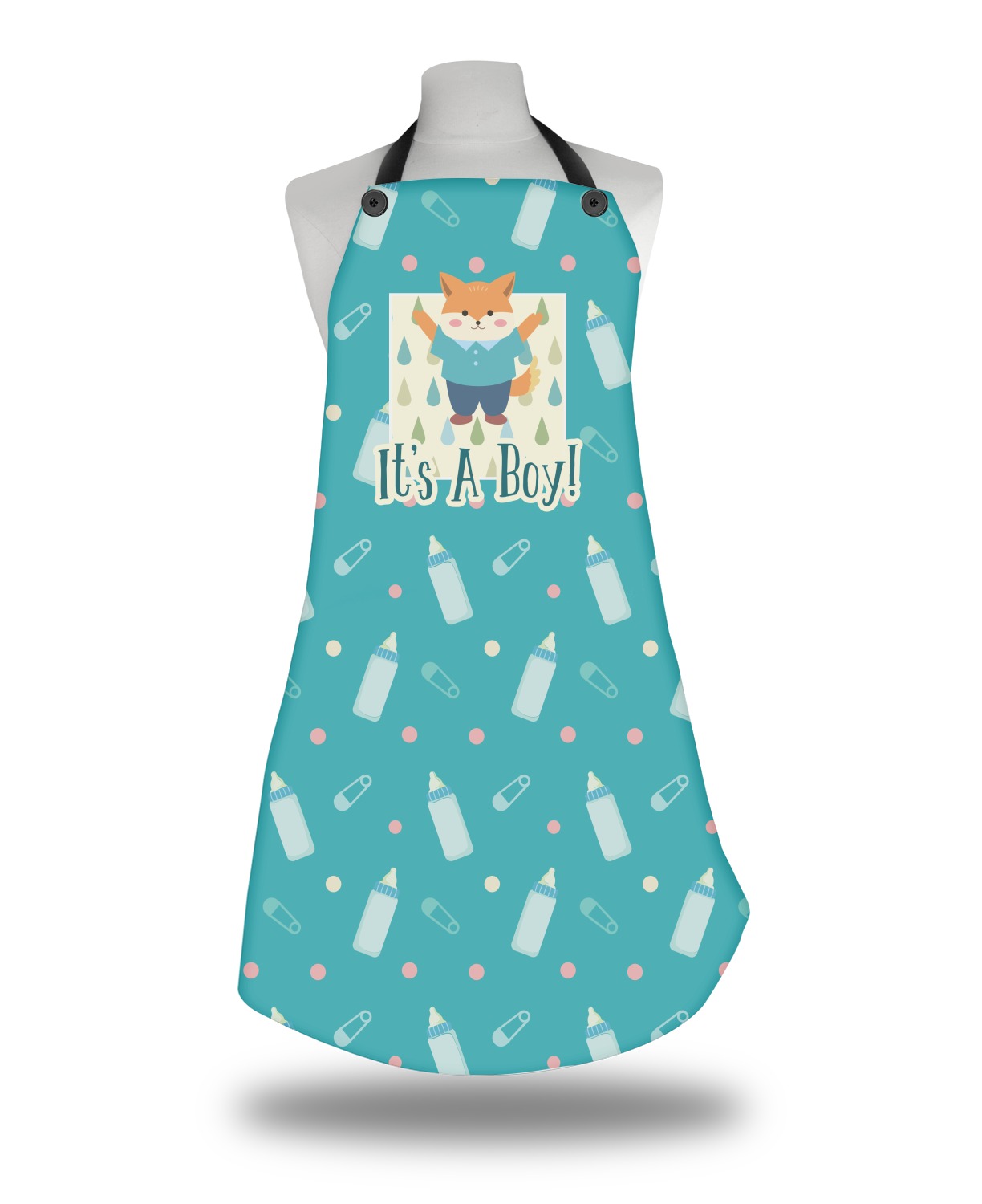 Baby Shower Apron Without Pockets YouCustomizeIt