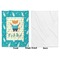 Baby Shower Baby Blanket (Single Sided - Printed Front, White Back)