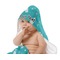 Baby Shower Baby Hooded Towel on Child