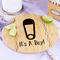 Baby Shower Bamboo Cutting Board - In Context