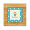 Baby Shower Bamboo Trivet with 6" Tile - FRONT
