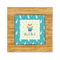 Baby Shower Bamboo Trivet with Ceramic Tile Insert
