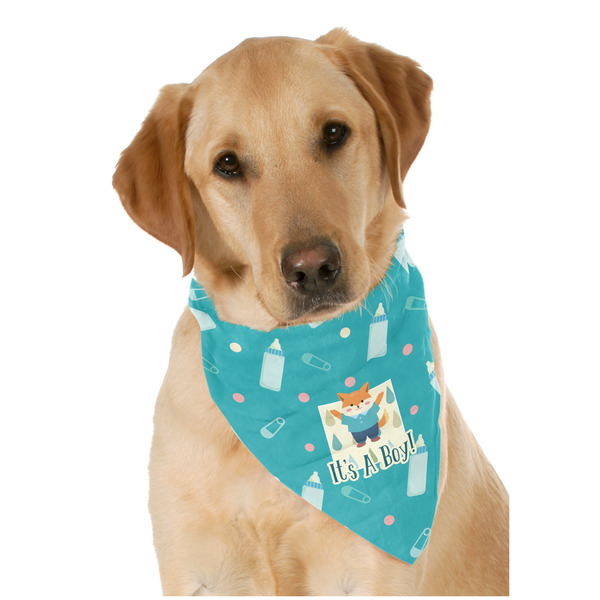 Custom Baby Shower Dog Bandana Scarf