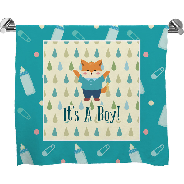 Custom Baby Shower Bath Towel (Personalized)