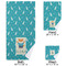 Baby Shower Bath Towel Sets - 3-piece - Approval