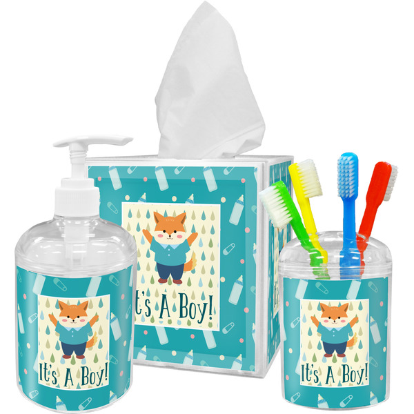 Baby Shower Bathroom Accessories Set (Personalized)