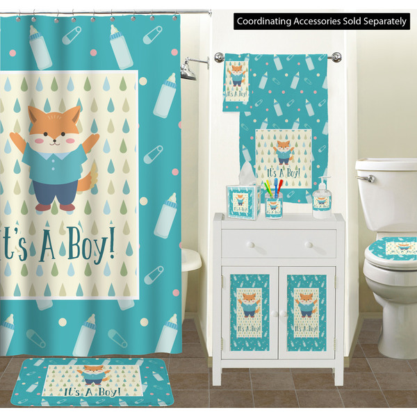Baby Shower Bathroom Scene