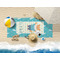 Baby Shower Beach Towel Lifestyle