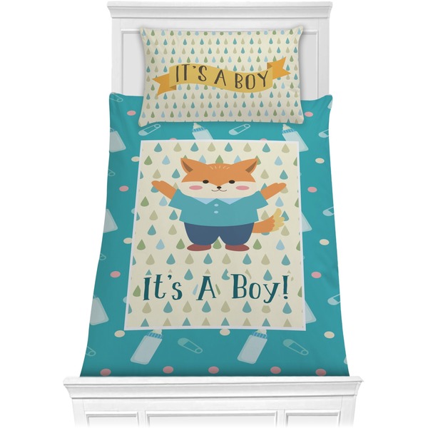 Custom Baby Shower Comforter Set - Twin XL (Personalized)