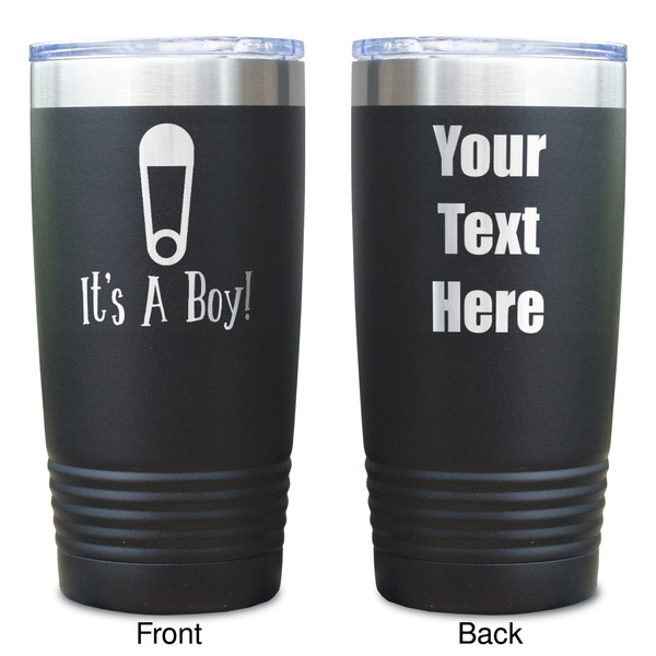 Baby Shower Black Polar Camel Tumbler - 20oz - Double Sided  - Approval