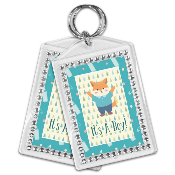 Baby Shower Bling Keychain - MAIN