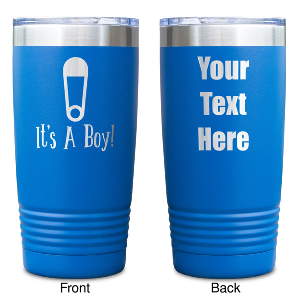 Baby Shower Blue Polar Camel Tumbler - 20oz - Double Sided - Approval