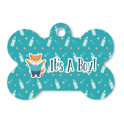 Baby Shower Bone Shaped Dog ID Tag