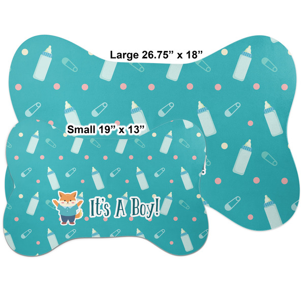 Baby Shower Bone Shaped Mat Comparison