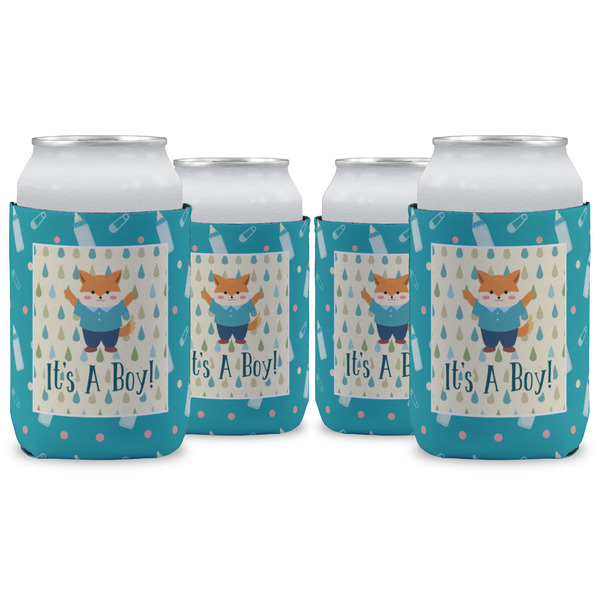 Custom Baby Shower Can Cooler (12 oz) - Set of 4