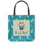 Baby Shower Canvas Tote Bag - Small - 13"x13" (Personalized)
