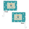 Baby Shower Car Flag - 11" x 8" - Front & Back View