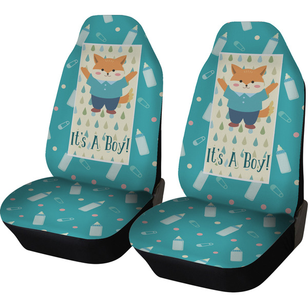Custom Baby Shower Car Seat Covers (Set of Two) (Personalized)