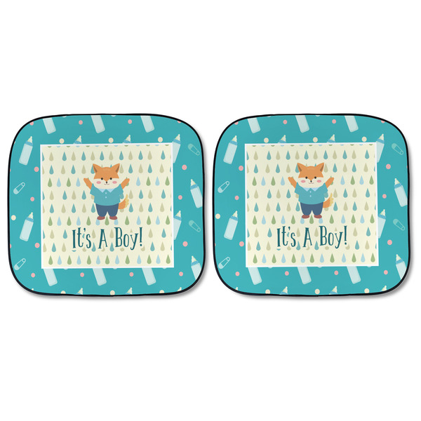 Baby Shower Car Sun Shades - FRONT
