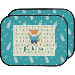 Baby Shower Car Floor Mats (Back Seat) (Personalized)