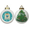 Baby Shower Ceramic Christmas Ornament - X-Mas Tree (APPROVAL)
