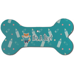 Baby Shower Ceramic Dog Ornament - Front