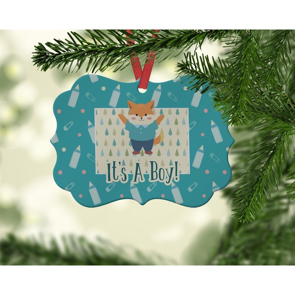 Baby Shower Christmas Ornament (On Tree)
