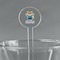 Baby Shower 5.5" Round Plastic Stir Sticks - Clear