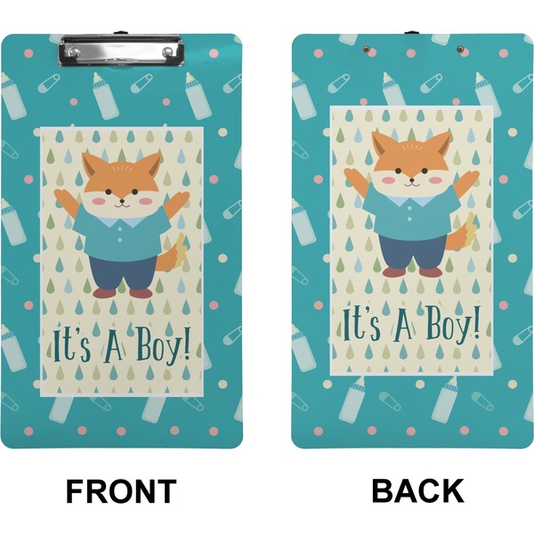 Baby Shower Clipboard (Legal) (Front + Back)