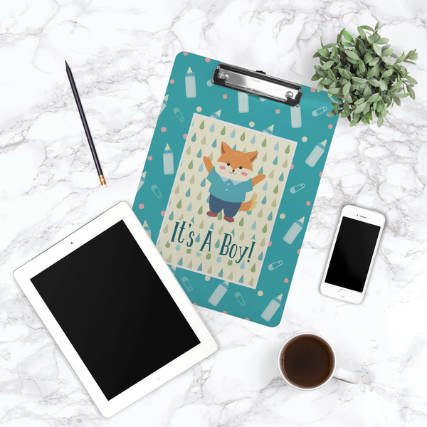 Baby Shower Clipboard - Lifestyle Photo