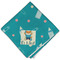 Baby Shower Cloth Napkins - Personalized Dinner (Folded Four Corners)