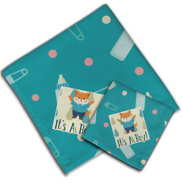Baby Shower Cloth Napkins - Personalized Lunch & Dinner (PARENT MAIN)