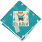 Baby Shower Cloth Napkins - Personalized Lunch (Folded Four Corners)