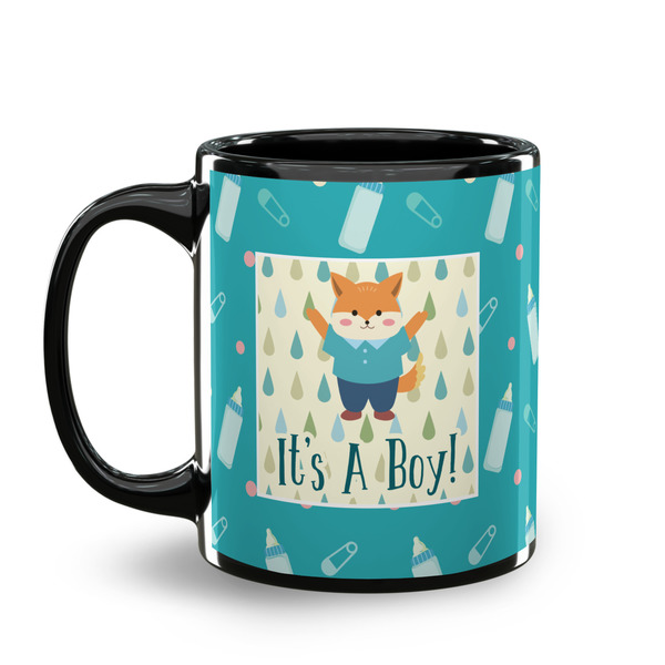 Baby Shower Coffee Mug - 11 oz - Black