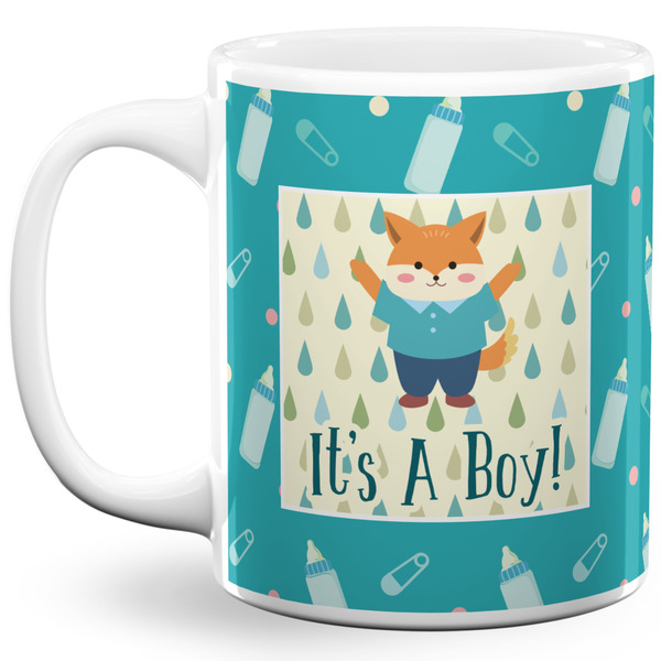 Custom Baby Shower 11 Oz Coffee Mug - White