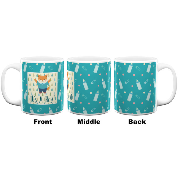 Baby Shower Coffee Mug - 11 oz - White APPROVAL