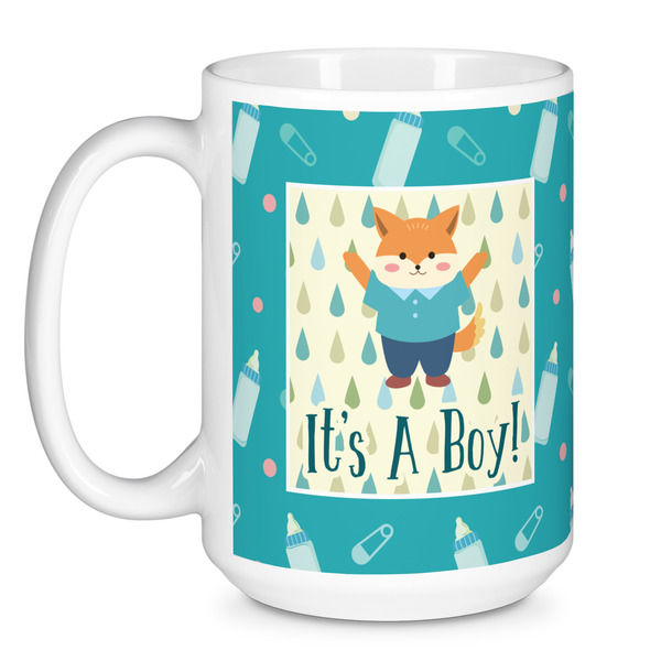 Baby Shower Coffee Mug - 15 oz - White