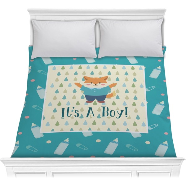 Custom Baby Shower Comforter - Full / Queen (Personalized)