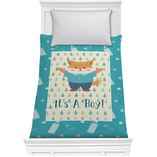 Custom Baby Shower Comforter - Twin (Personalized)