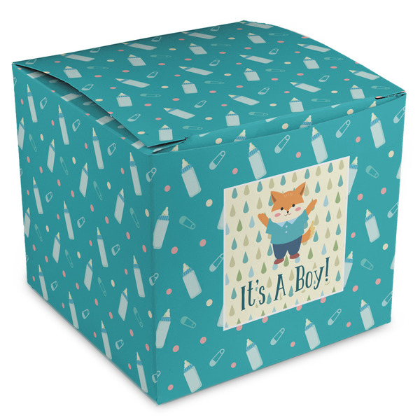 Custom Baby Shower Cube Favor Gift Boxes