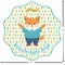 Baby Shower Custom Shape Iron On Patches - L - APPROVAL