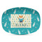 Baby Shower Plastic Platter - Microwave & Oven Safe Composite Polymer (Personalized)