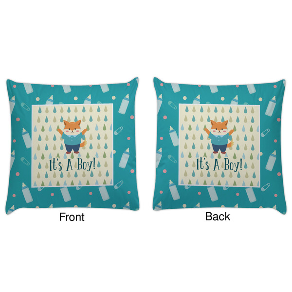 Baby Shower Decorative Pillow Case - Approval